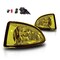 Winjet Fog Lights - Yellow - Wiring Kit Included CFWJ-0033-Y - alternate 1